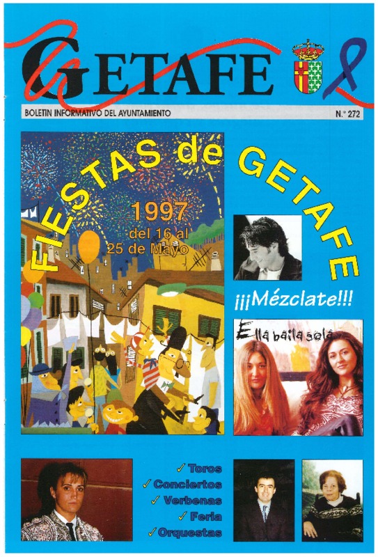 Fiestas patronales en honor a Nuestra Señora de los Ángeles 1997 Getafe